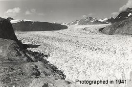 Muir glacier 1941