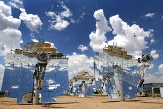 concentrated solar array