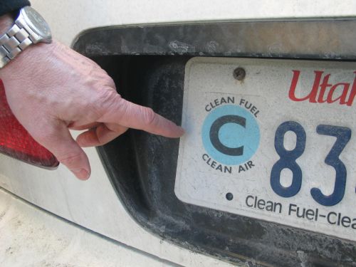 Clean cars get props in Utah.