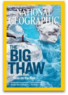 National Geographic cover: The Big Thaw