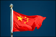 Chinese flag. Photo: iStockphoto