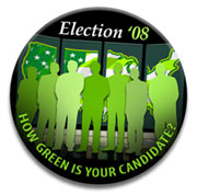 How green is your candidate?