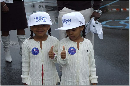 little black girls in clean coal hats