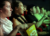 Movie watchers. Photo: rpb1001 via Flickr
