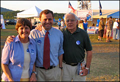 Democratic congressional candidate Tom Perriello with his parents
