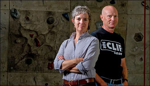 Kit Crawford and Gary Erickson, owners of Clif Bar