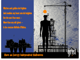 Have an Energy Independent Halloween