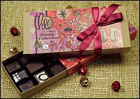 box of Theo chocolates