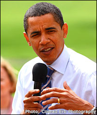 Barack Obama. Photo: Conrad Erb Photography