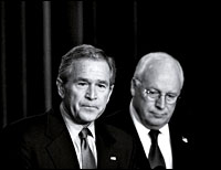 George Bush and Dick Cheney