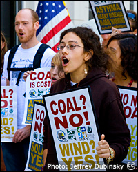 No coal. Photo: Jeffrey Dubinsky via Flickr