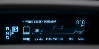 Hybrid Synergy drive display