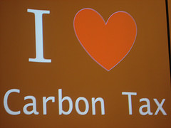 I love carbon tax