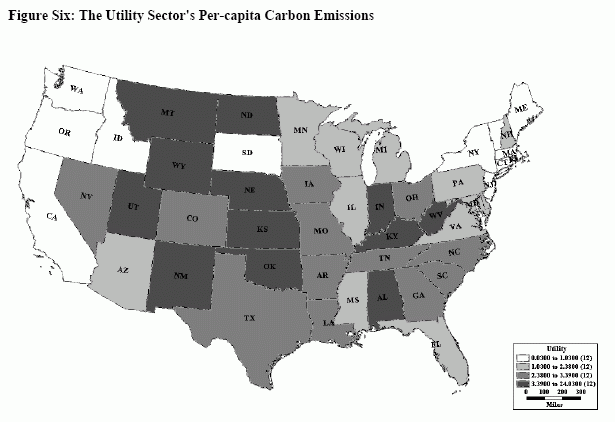 Kahn: utility per-capita emissions