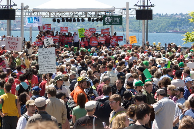 EPA rally in Seattle