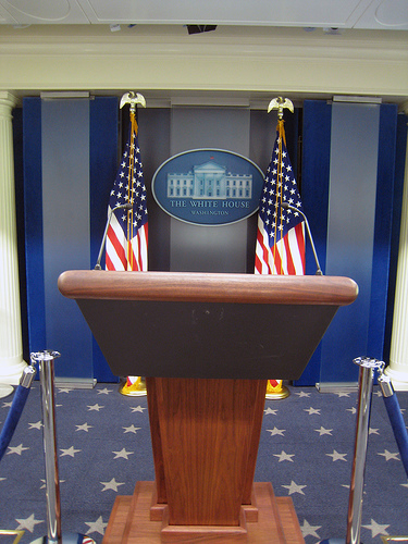 empty podium
