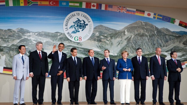 G8 leaders