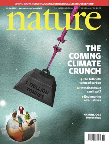 nature magazine cover