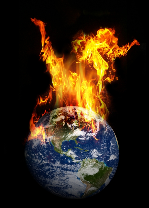 burning earth