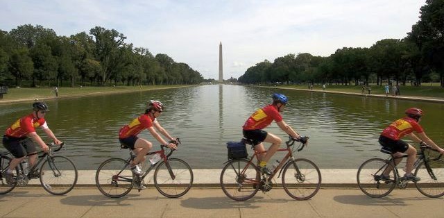 Climate Riders in D.C.