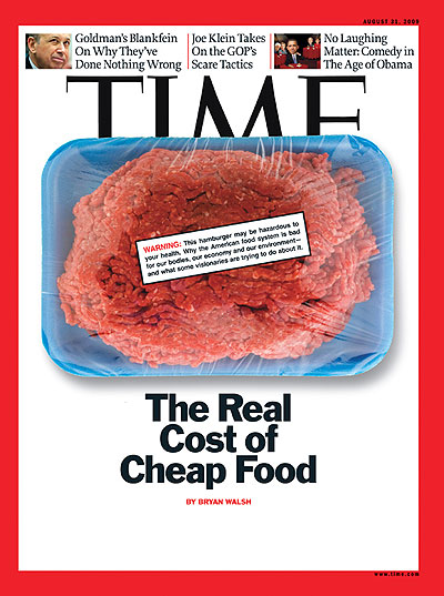 TIME magazine food cover