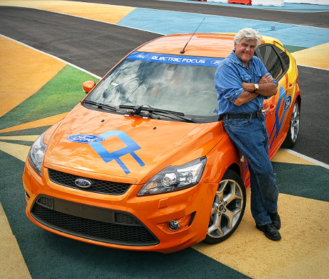 Jay Leno and electric Ford Focus