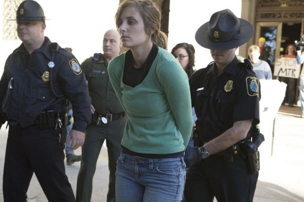 Miranda Miller, arrested at W.Va. Capitol