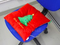 usb christmas cushion