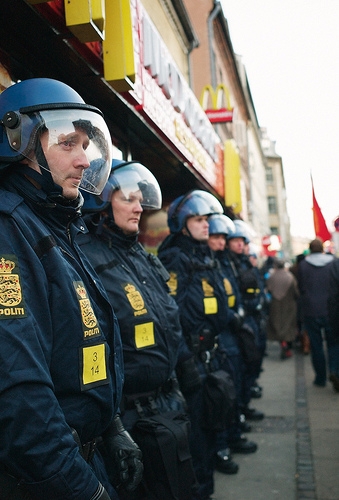 Police in Copenhagen