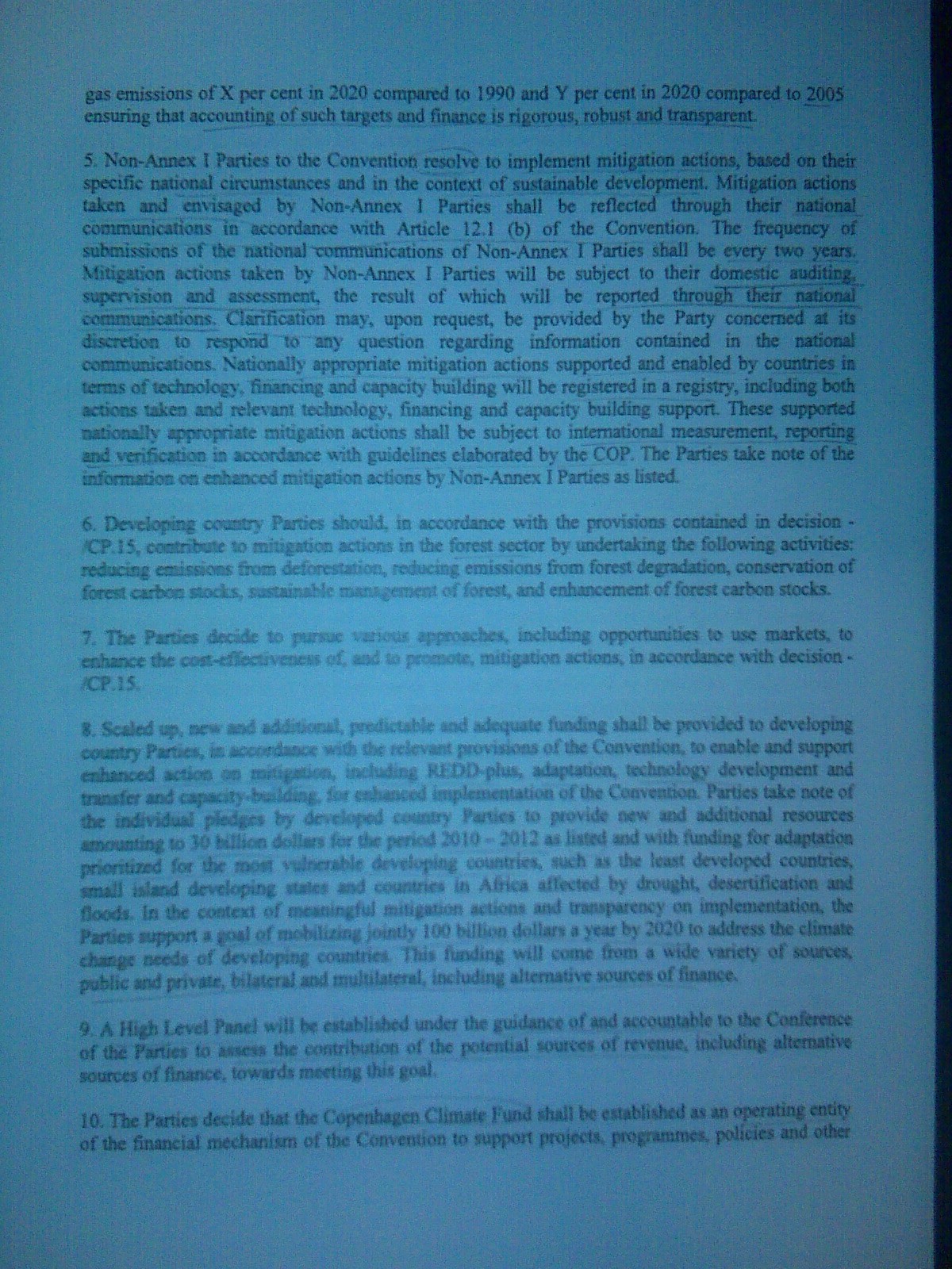 page two of draft deal