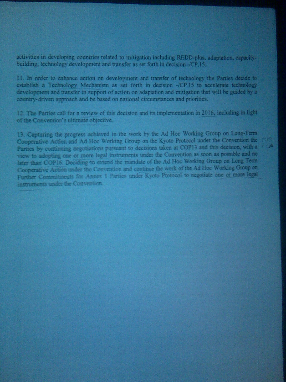 page three of draft deal