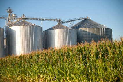 Corn silos