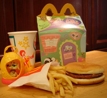 A brand-new Happy Meal