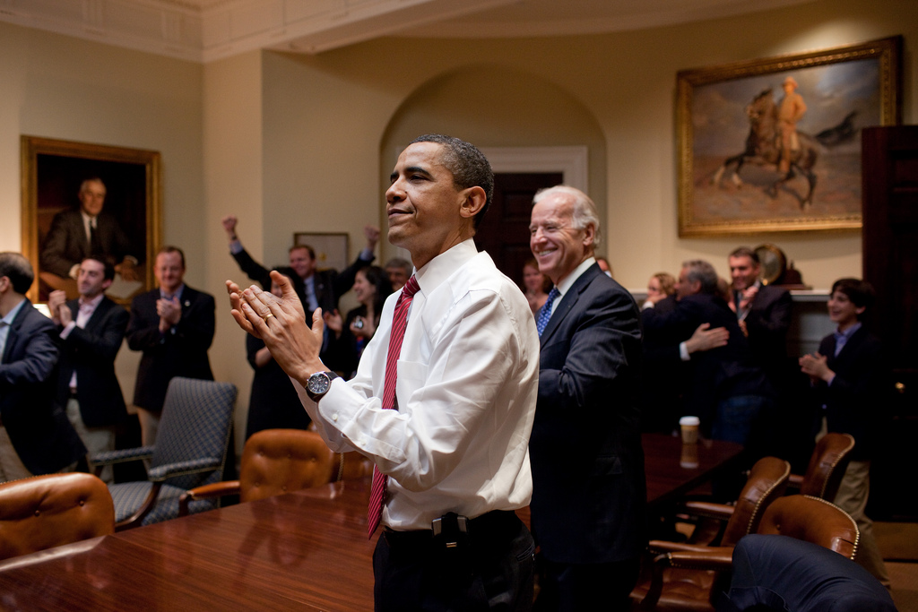 Obama reacts to health care vote