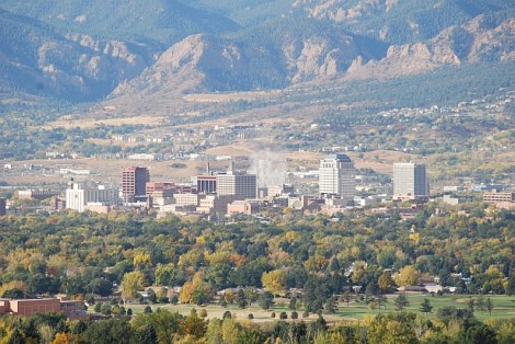 Here is Colorado Springs, a city in Colorado, because I wanted to add a picture