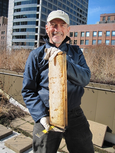 Michael Thompson of the Chicago Honey Co-op