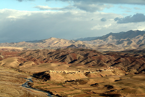 An Afghanistan landscape.
