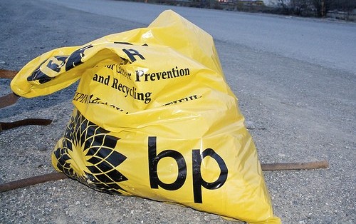 BP trash bag