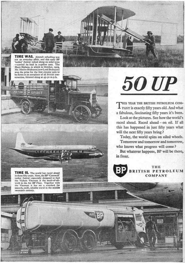 BP ad: 50 years