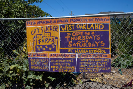 City Slicker Farm sign