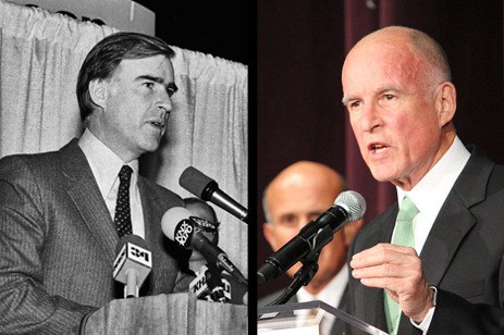 Jerry Brown, in '82 and '10