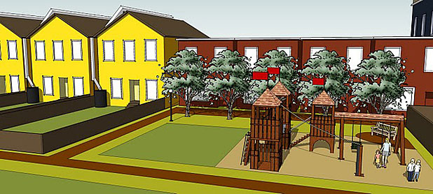 Garden block rendering