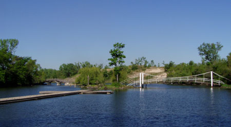 Marquette Park lagoon