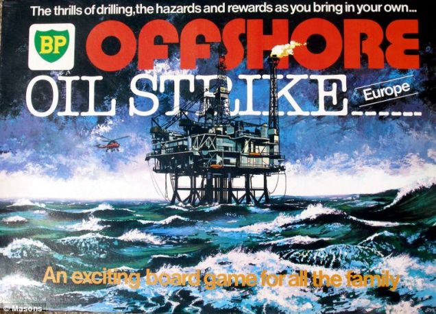 BP offshore oil strike board game