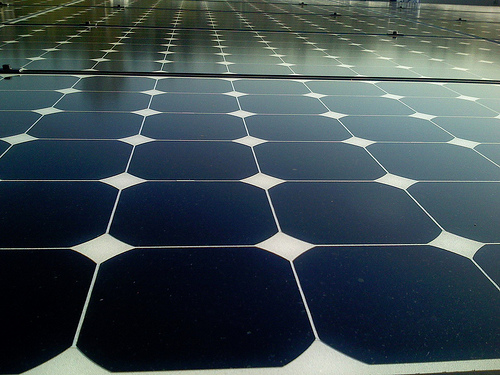 solar panels in California