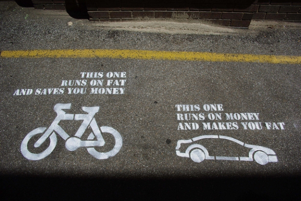 pro bike street art 
