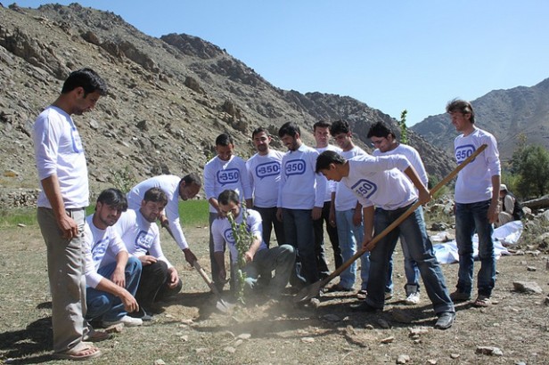 Afghanistan 10-10-10 tree planting