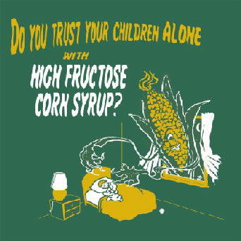 Scary corn HFCS goblin