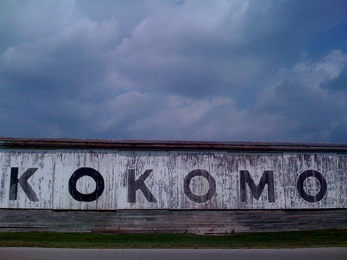 A sign in Kokomo, Ind.