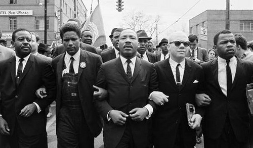 civil rights marchers